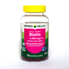 BIOTINA 5000 MCG