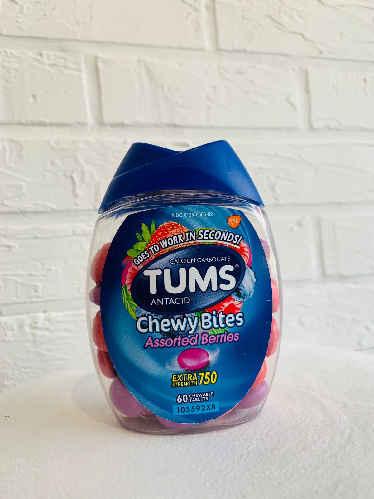 Antiácido TUMS candy x60