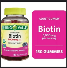 BIOTINA 5000 MCG