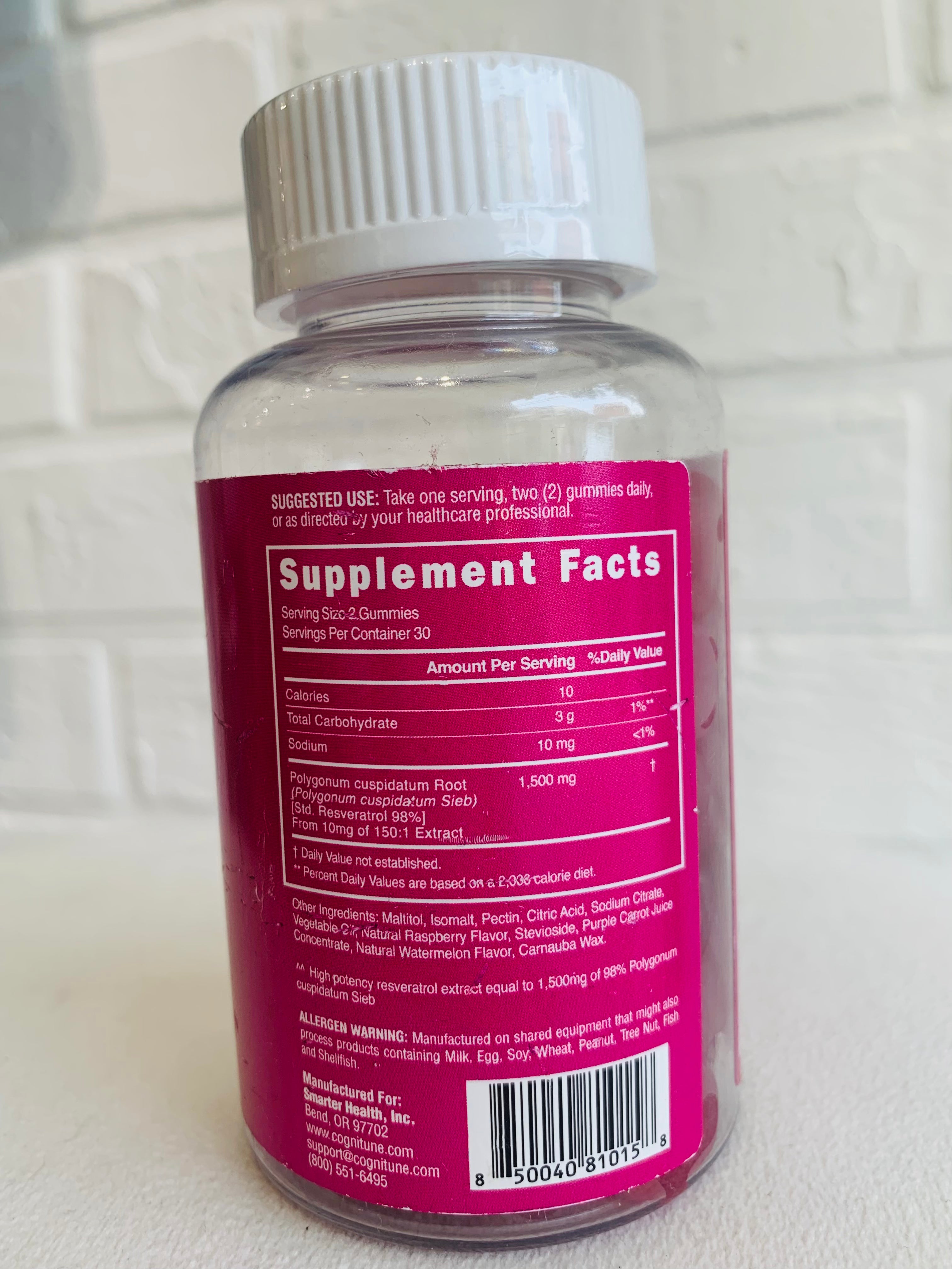 RESVERATROL gomitas X60