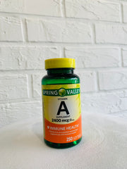 Vitamina A cápsulas x250
